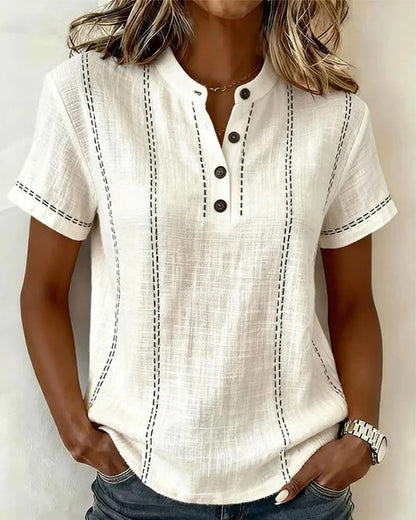 MAGLIA ESTIVA CASUAL con BOTTONI